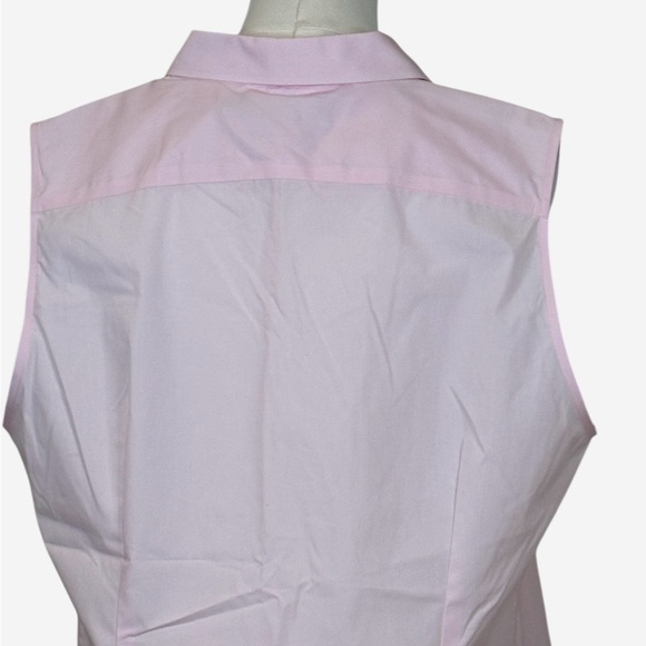 Ralph Lauren Light Pink Sleeveless Button-Down Shirt XL - Picture 13 of 17